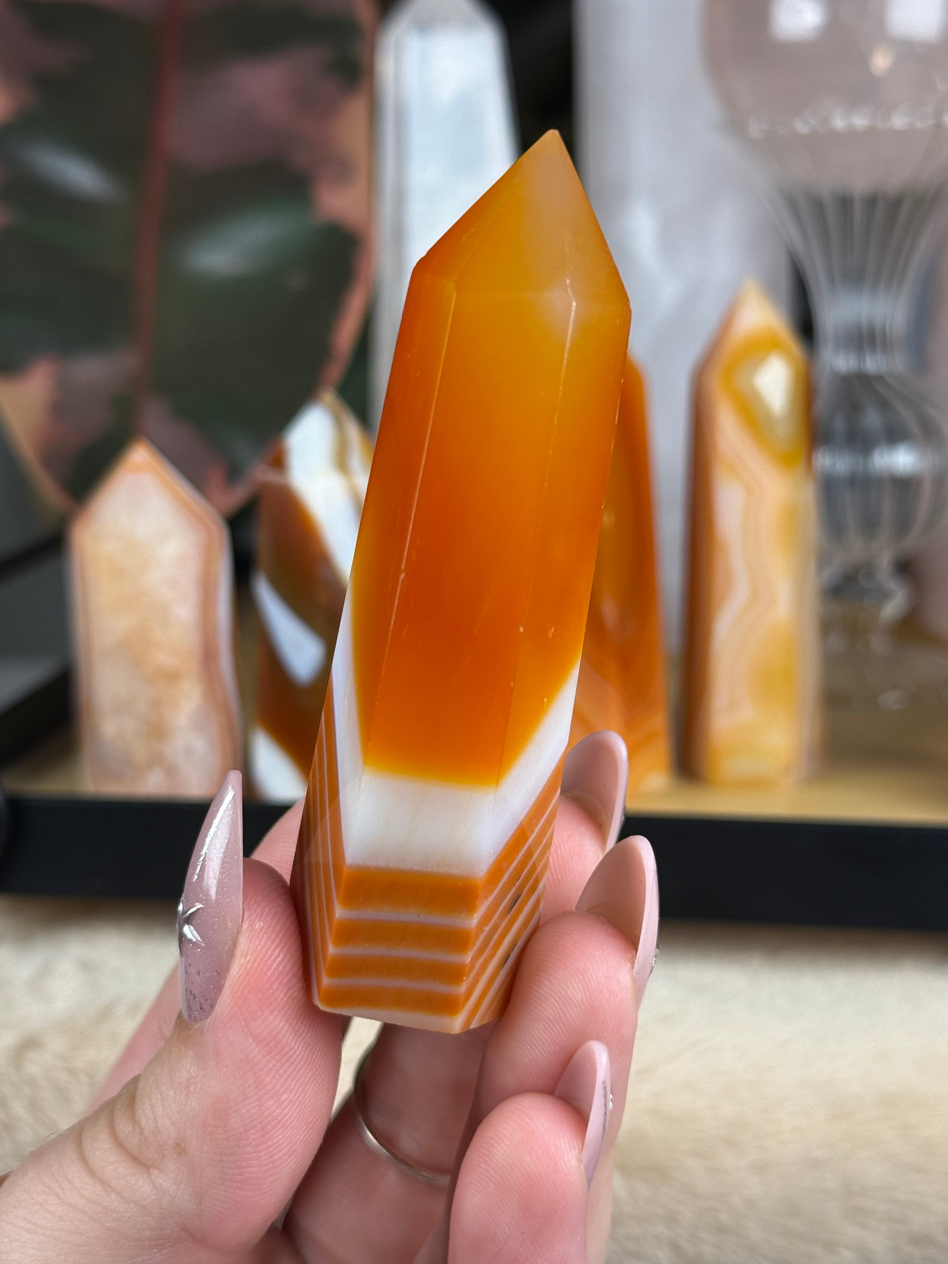 Sardonyx | Carnelian | Pink Towers Imperfects