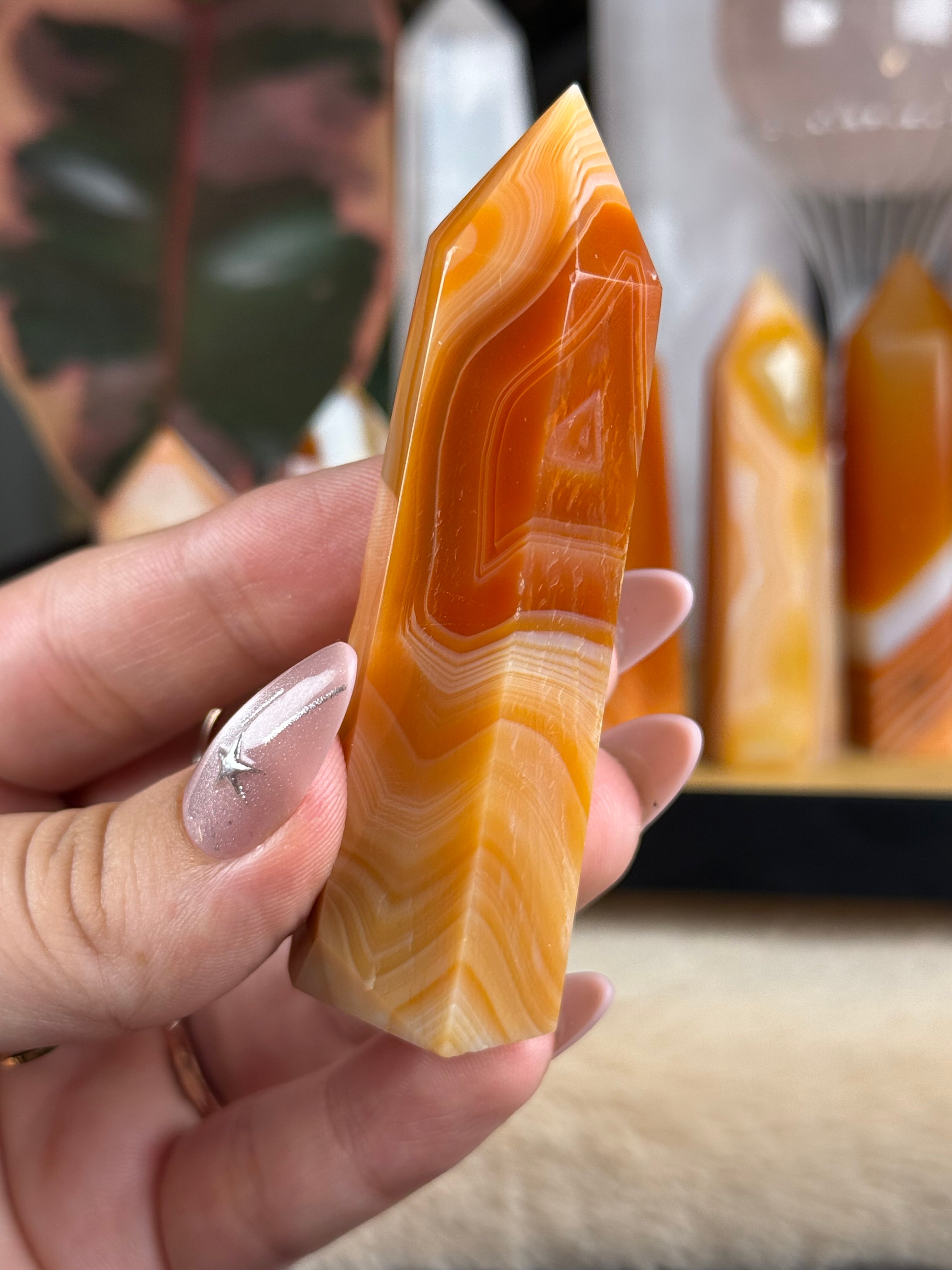 Sardonyx | Carnelian | Pink Towers Imperfects