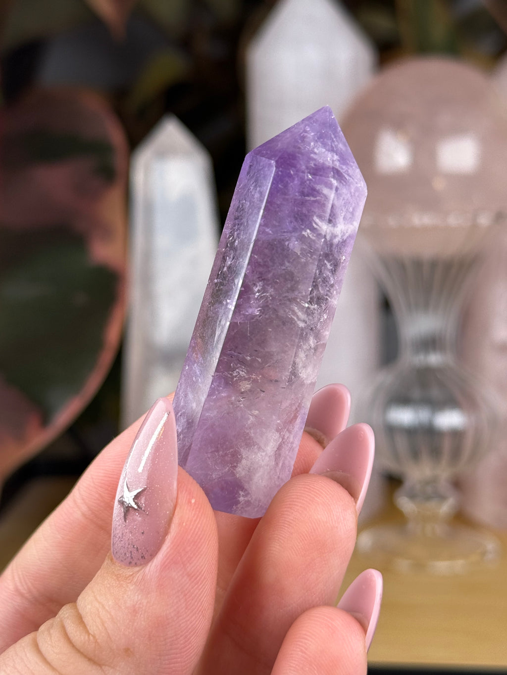 Amethyst HQ Mini Tower Obelisk Intuitively Chosen