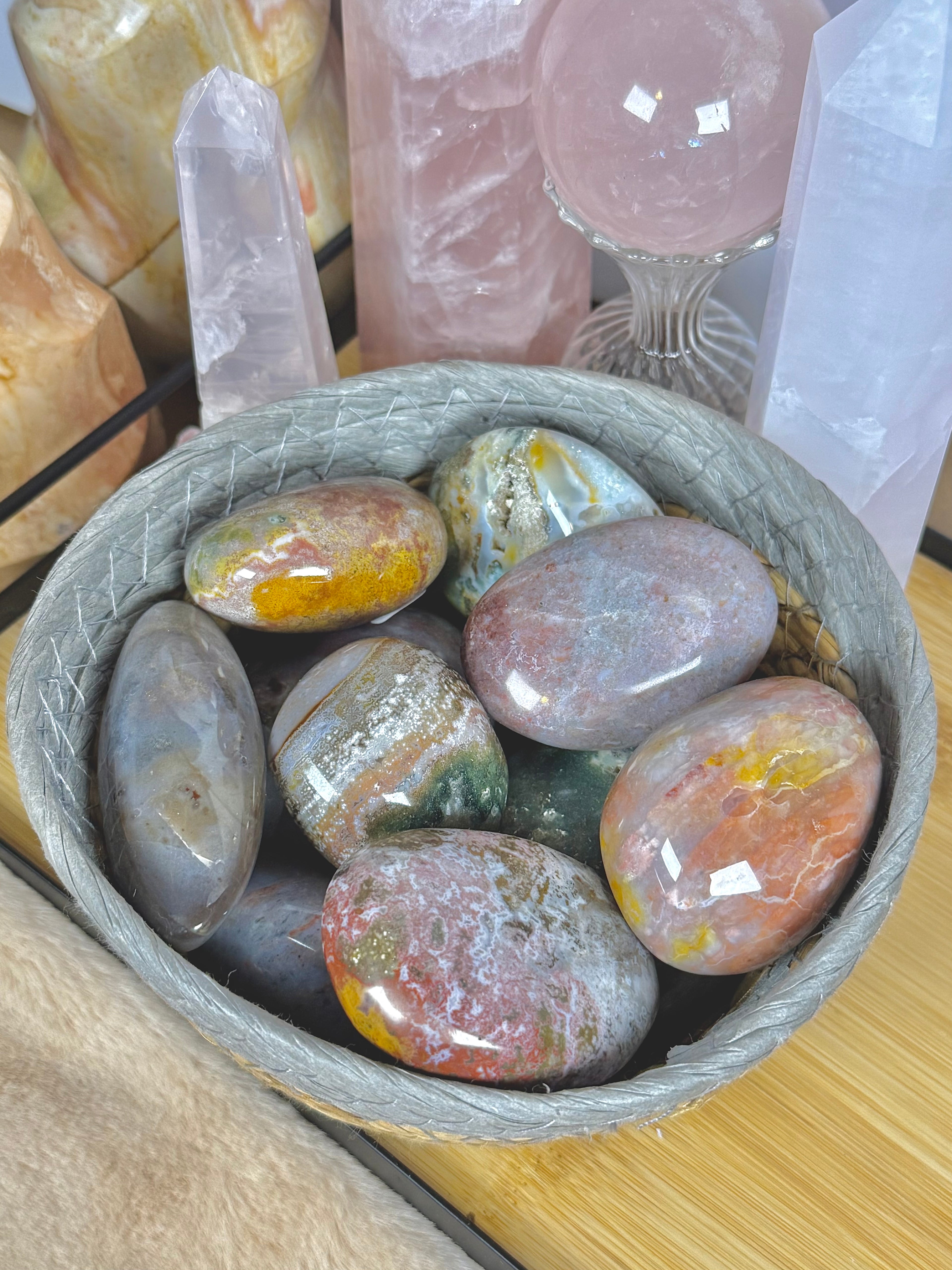 Sea Jasper Palmstones