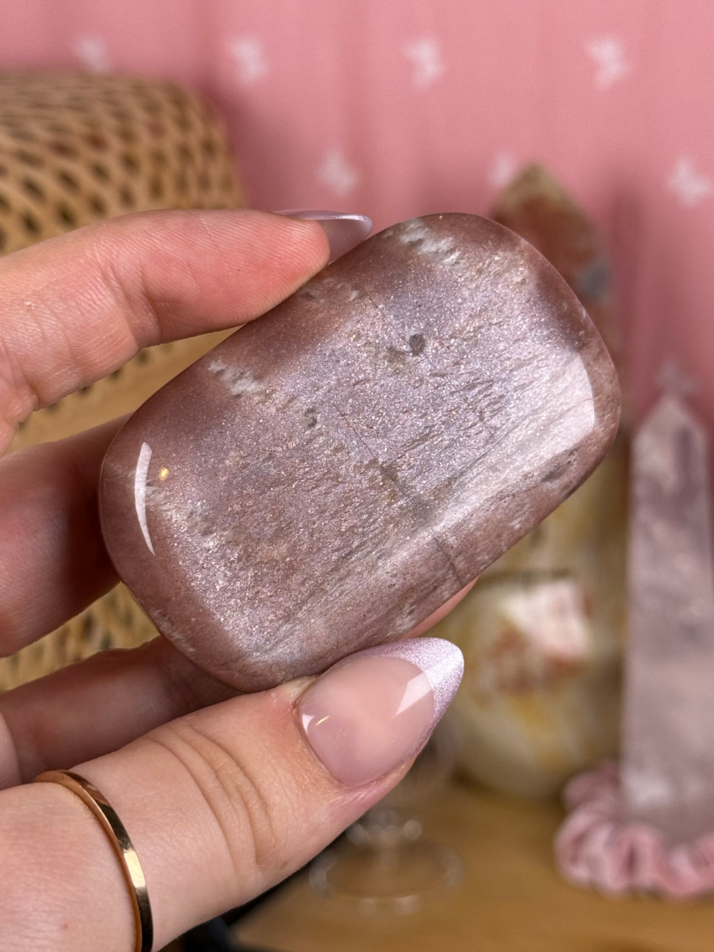 Peach Moonstone Sunstone Palmstone