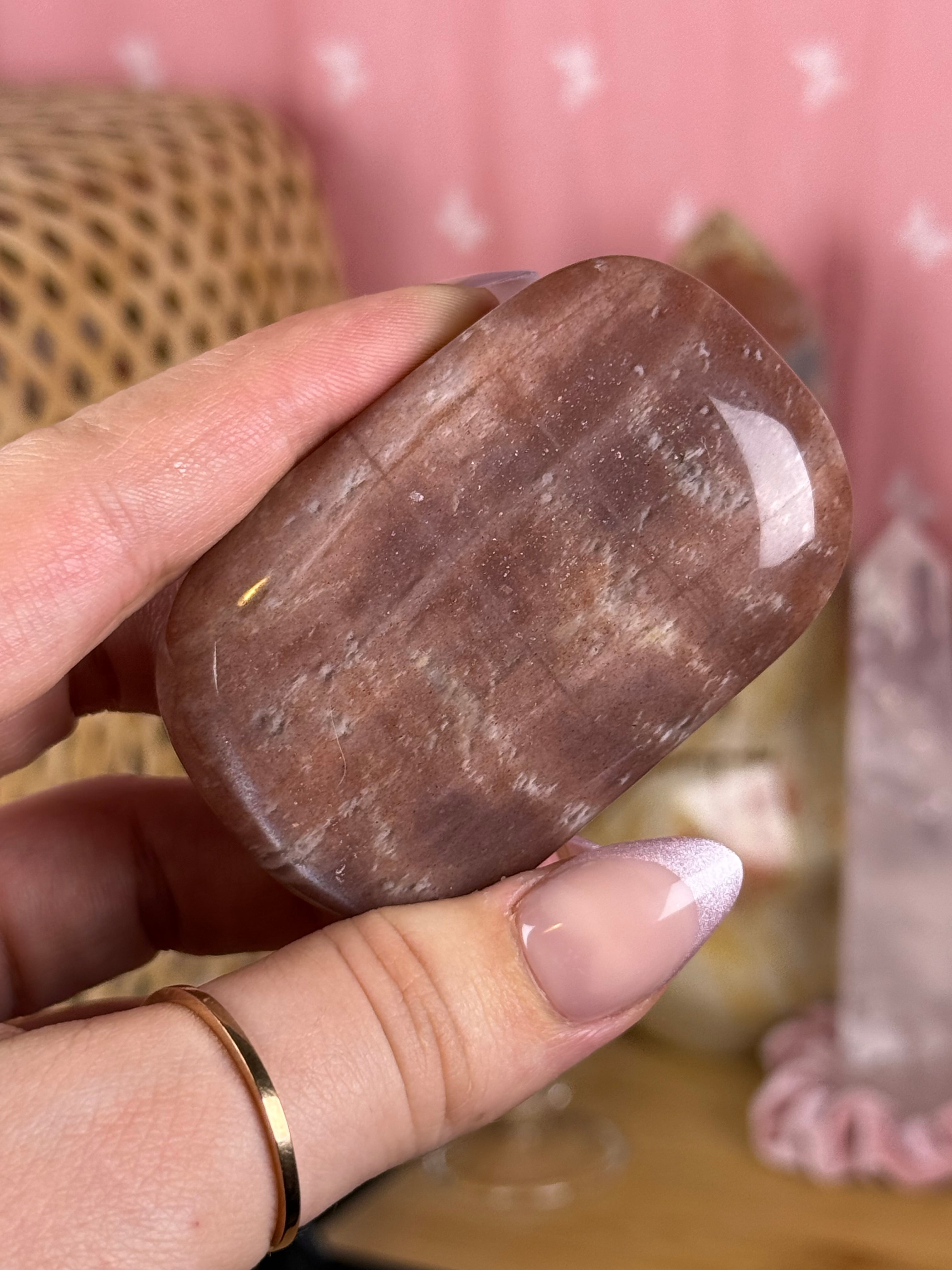 Peach Moonstone Sunstone Palmstone