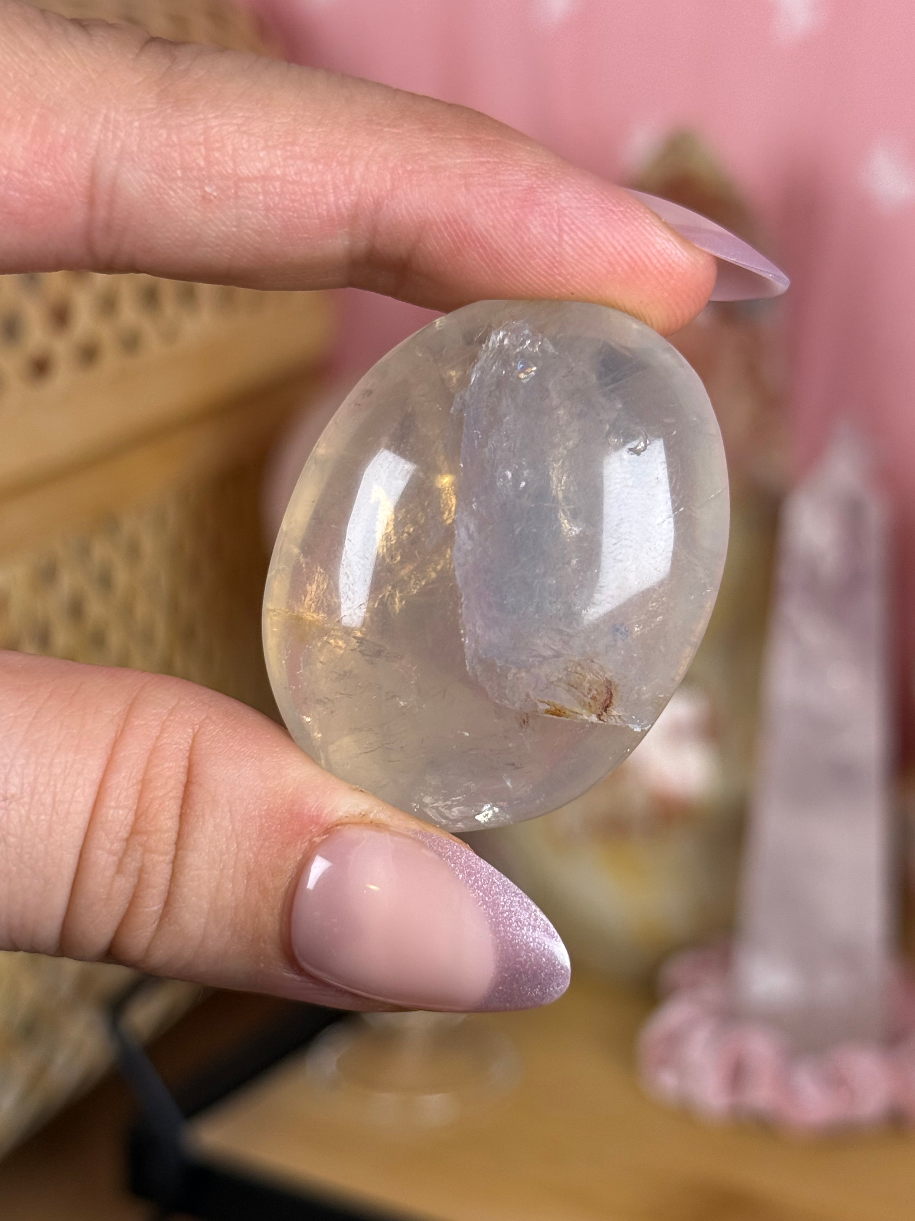 Quartz Palmstones