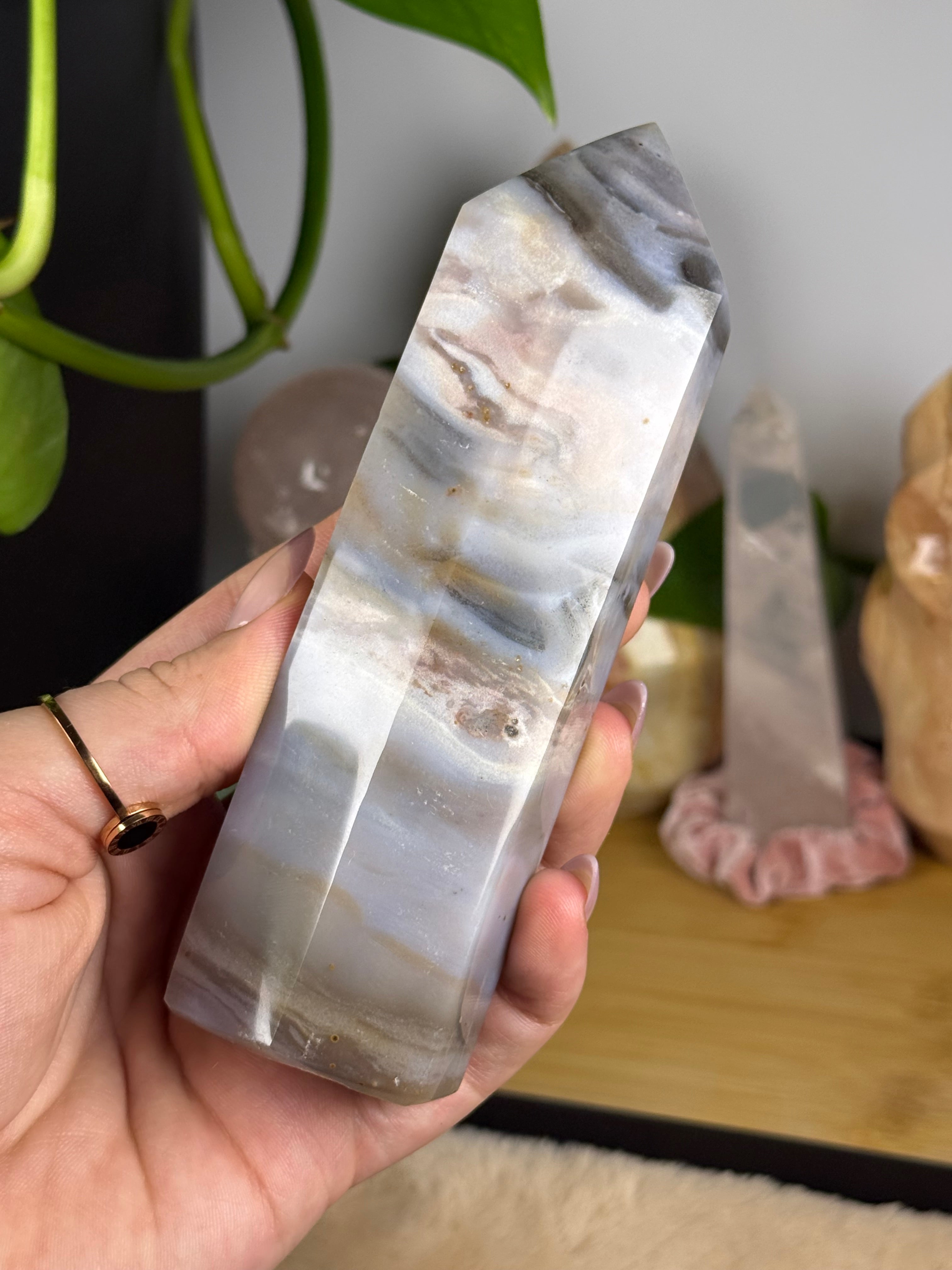 Sea Jasper Towers Pastel