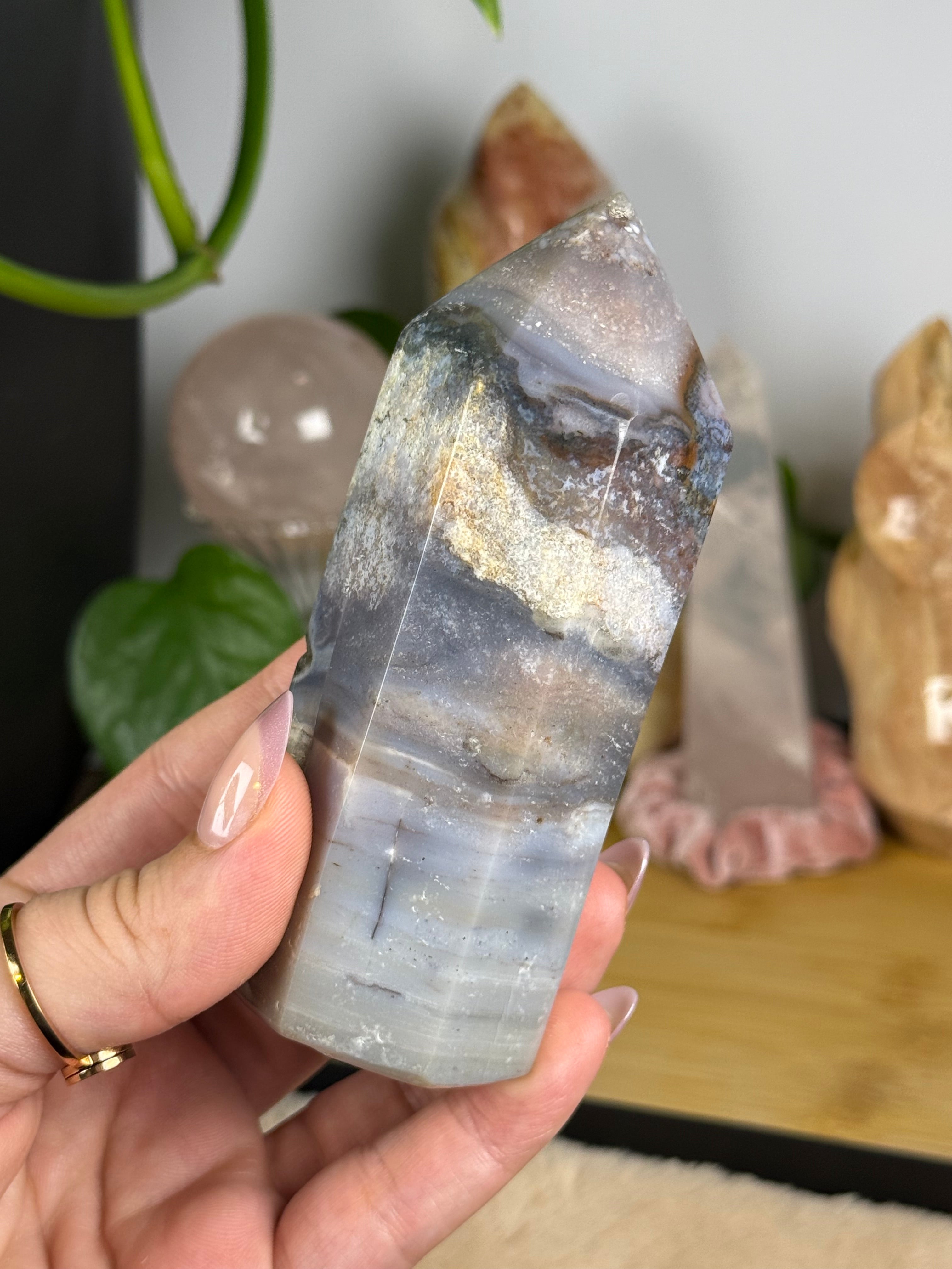 Sea Jasper Towers Pastel