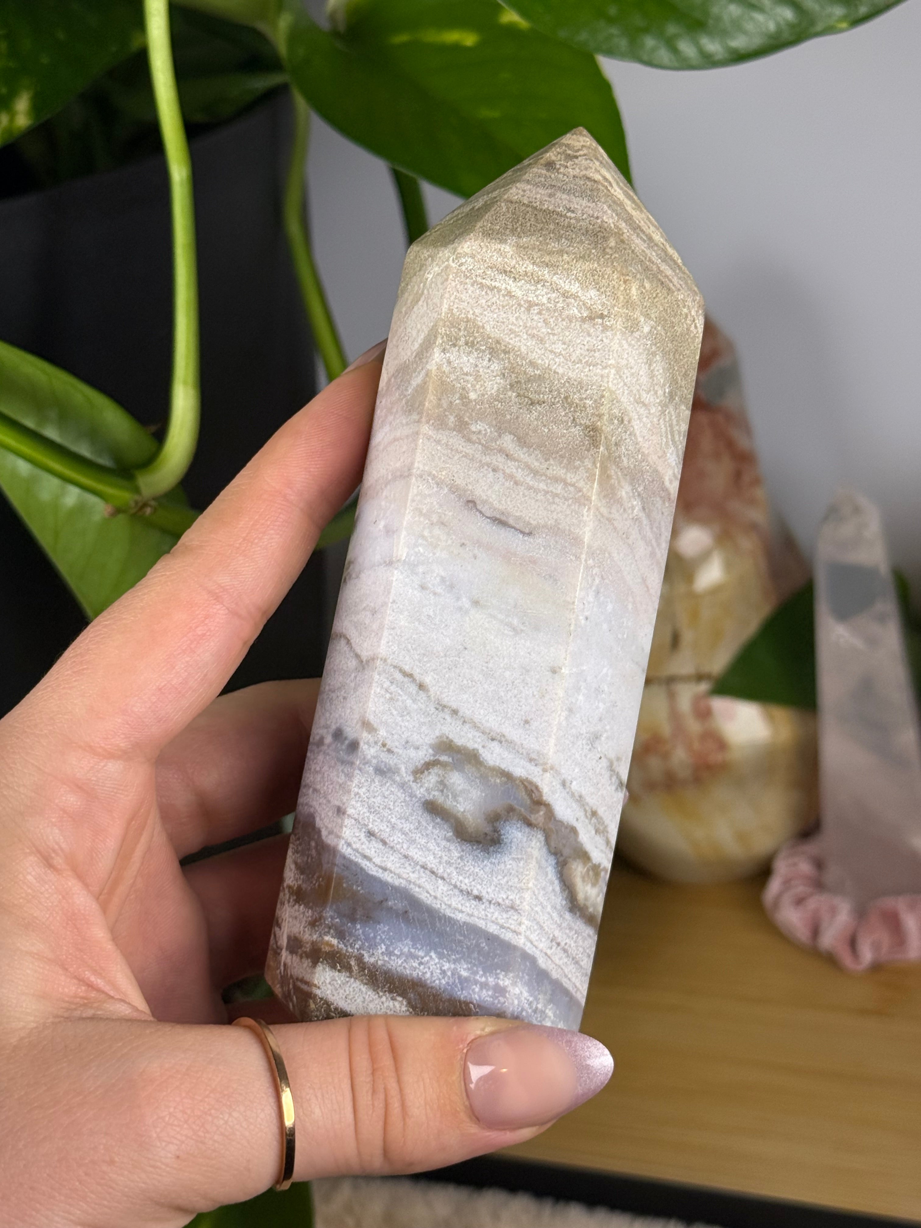 Sea Jasper Towers Pastel