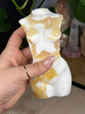 Honey Calcite Goddess Bodies Statement Piece