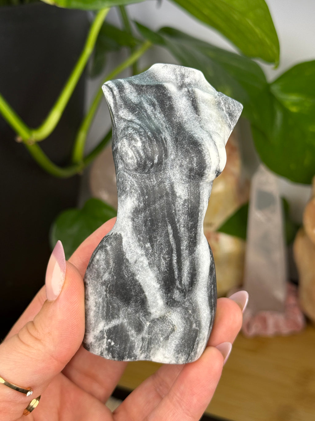 Zebra Jasper Goddess Body