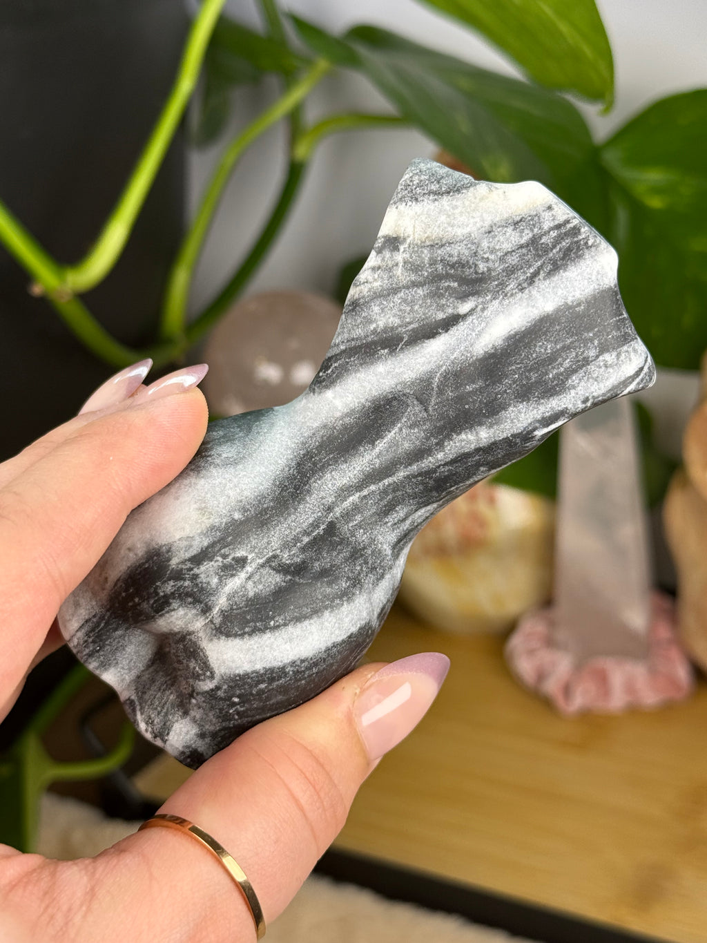 Zebra Jasper Goddess Body