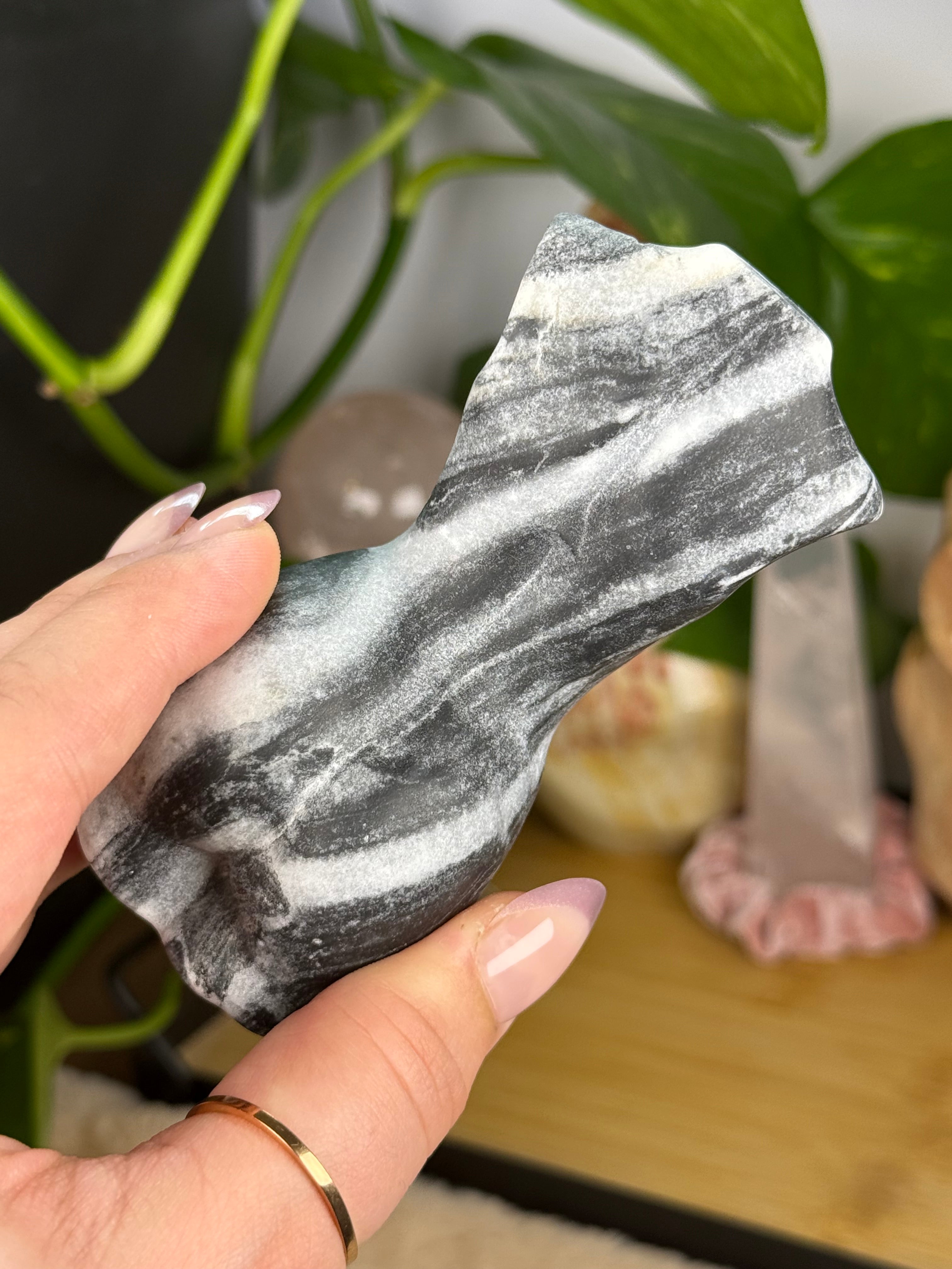 Zebra Jasper Goddess Body