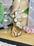 Chocolate Calcite Goddess Body