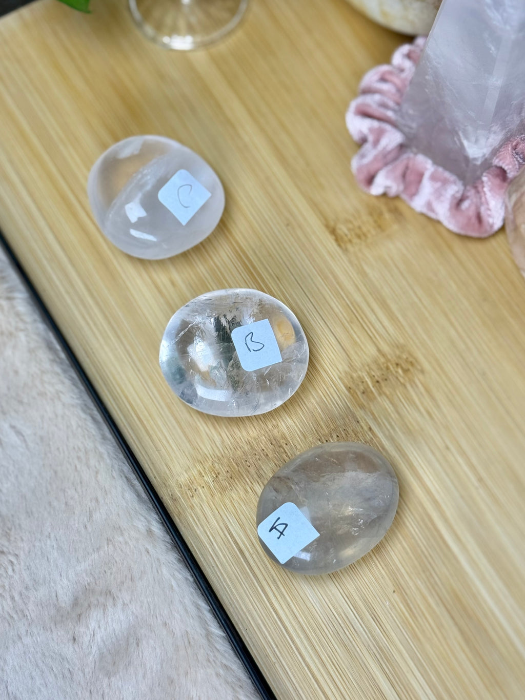 Quartz Palmstones