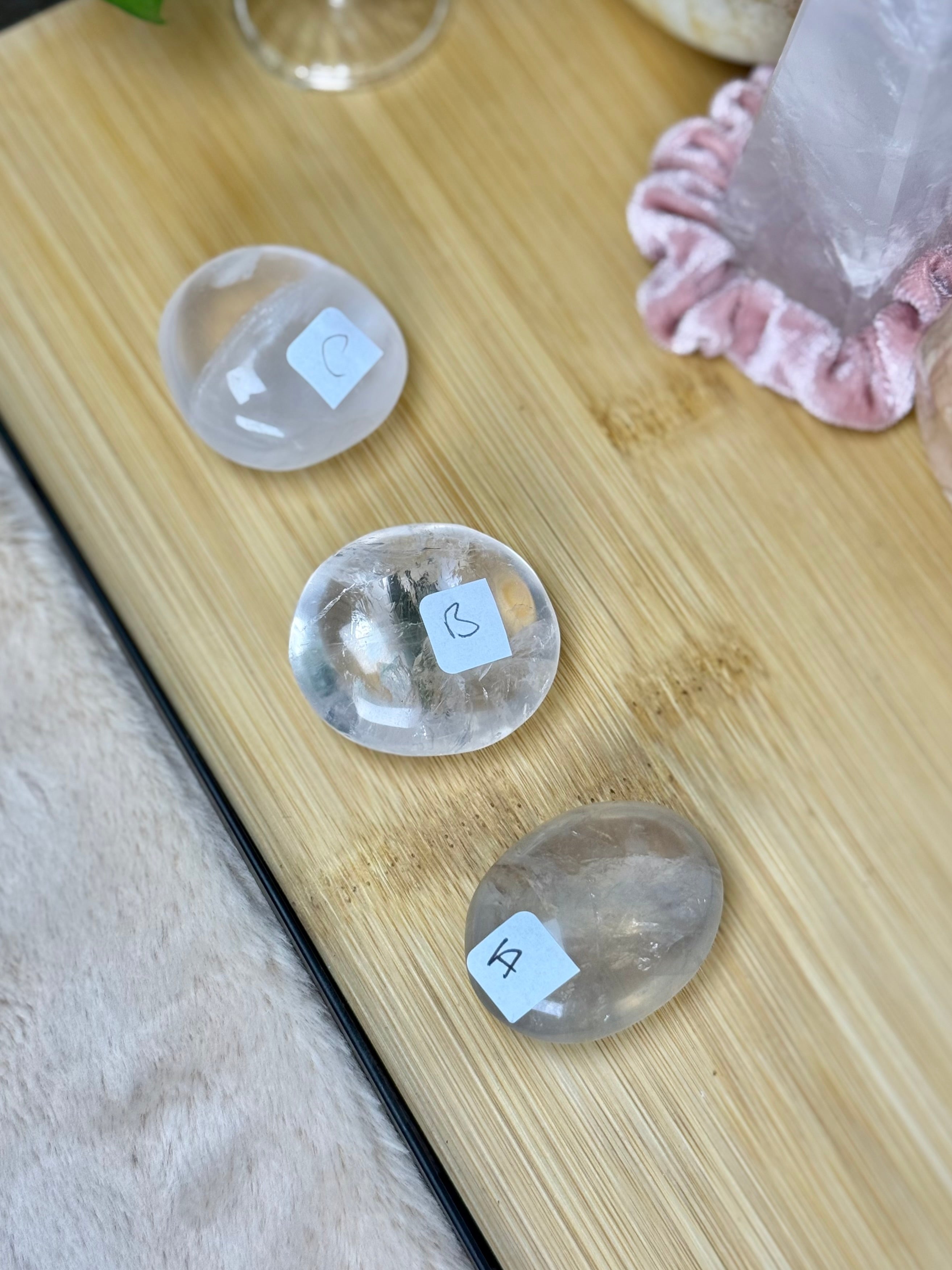 Quartz Palmstones