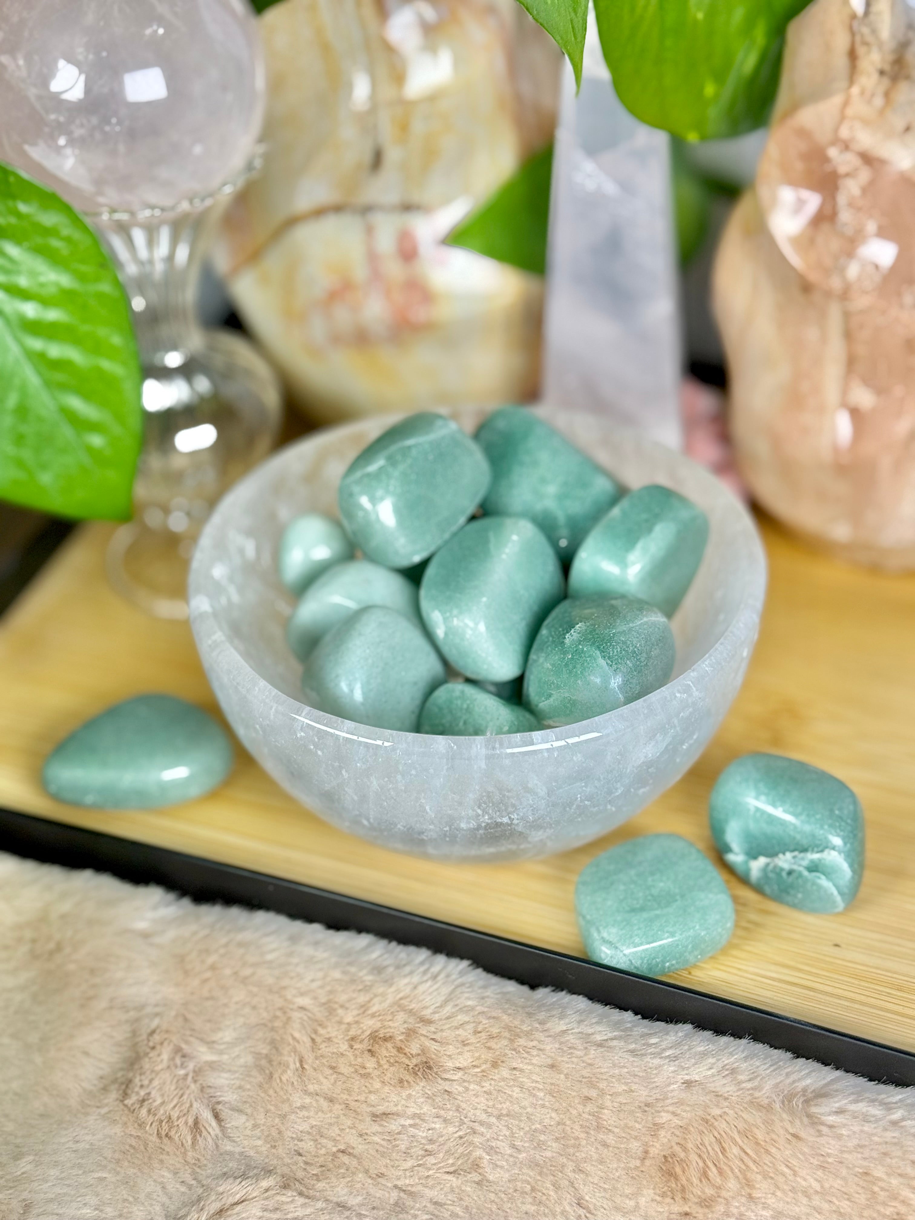 Green Aventurine Tumbles