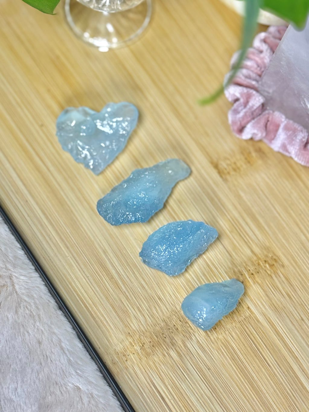 Aquamarine Raw Crystal | High Quality Transparent Piece