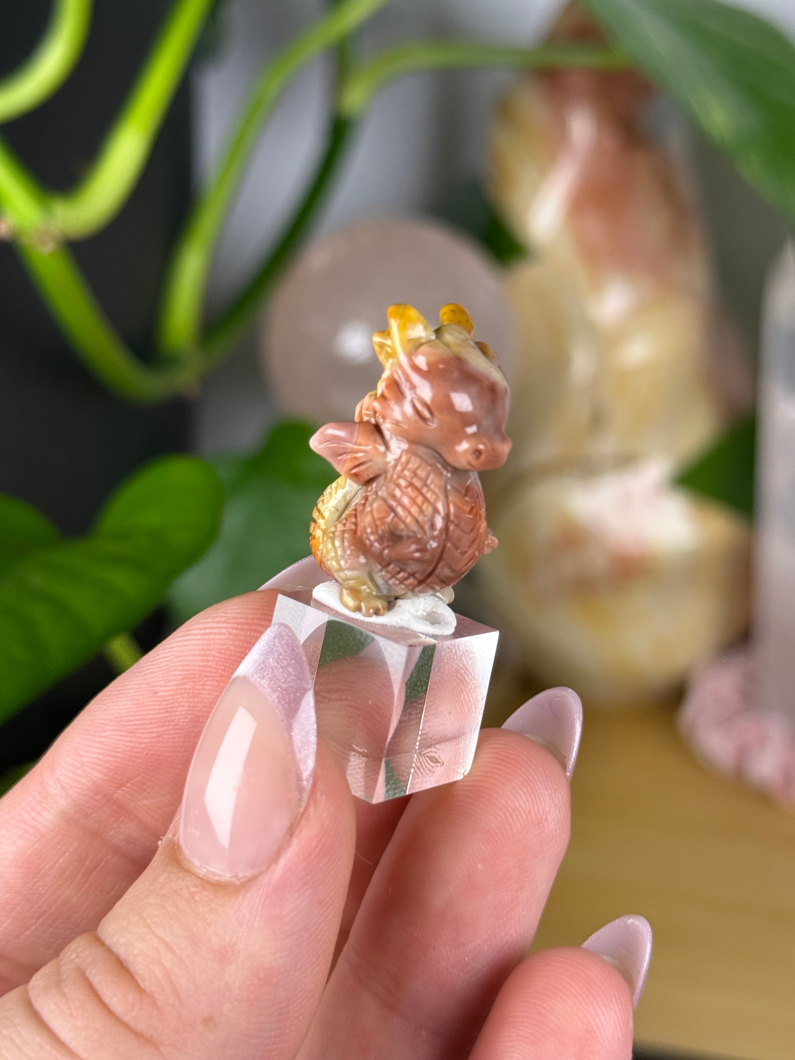 Alashan Agate Mini Carvings RARE Agates