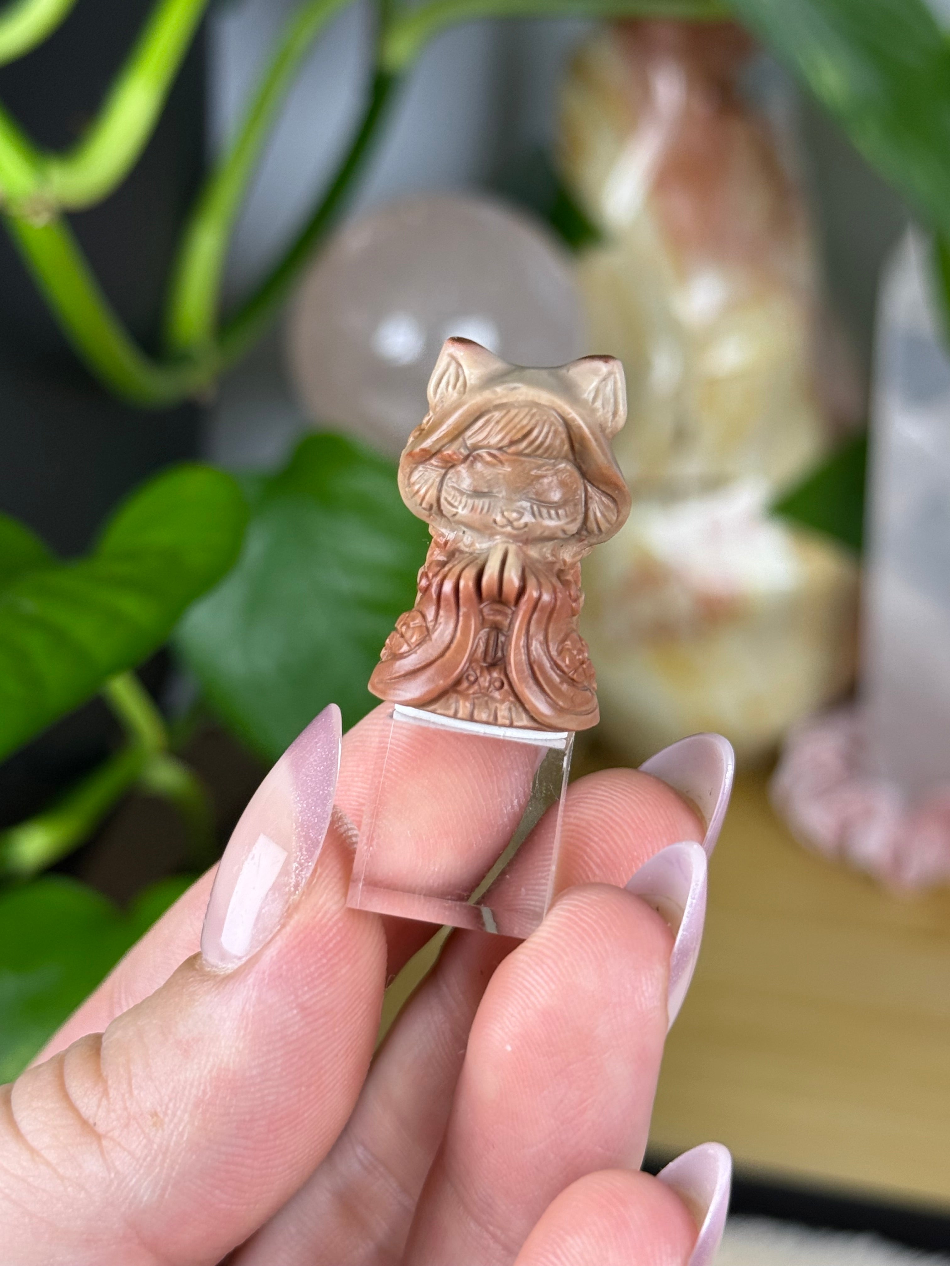 Alashan Agate Mini Carvings RARE Agates