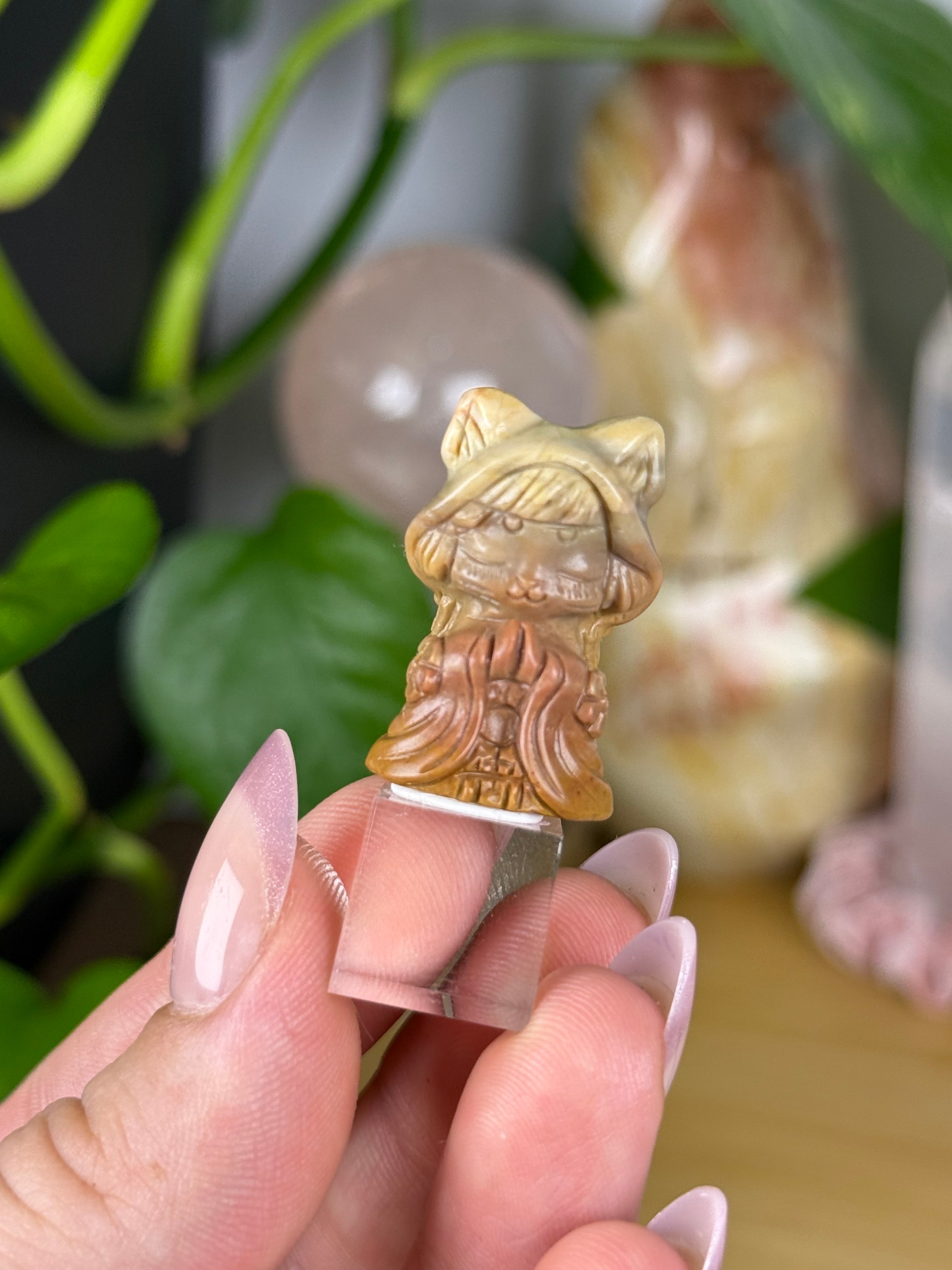 Alashan Agate Mini Carvings RARE Agates