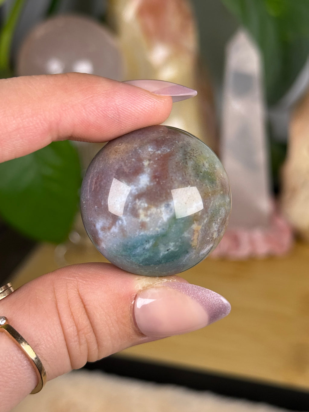 Sea Jasper Spheres