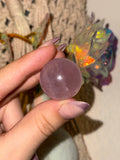 Rose Quartz Star Mini Spheres Asterism