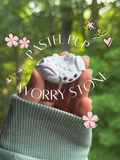 Pastel Pup Worrystone Matte Finish