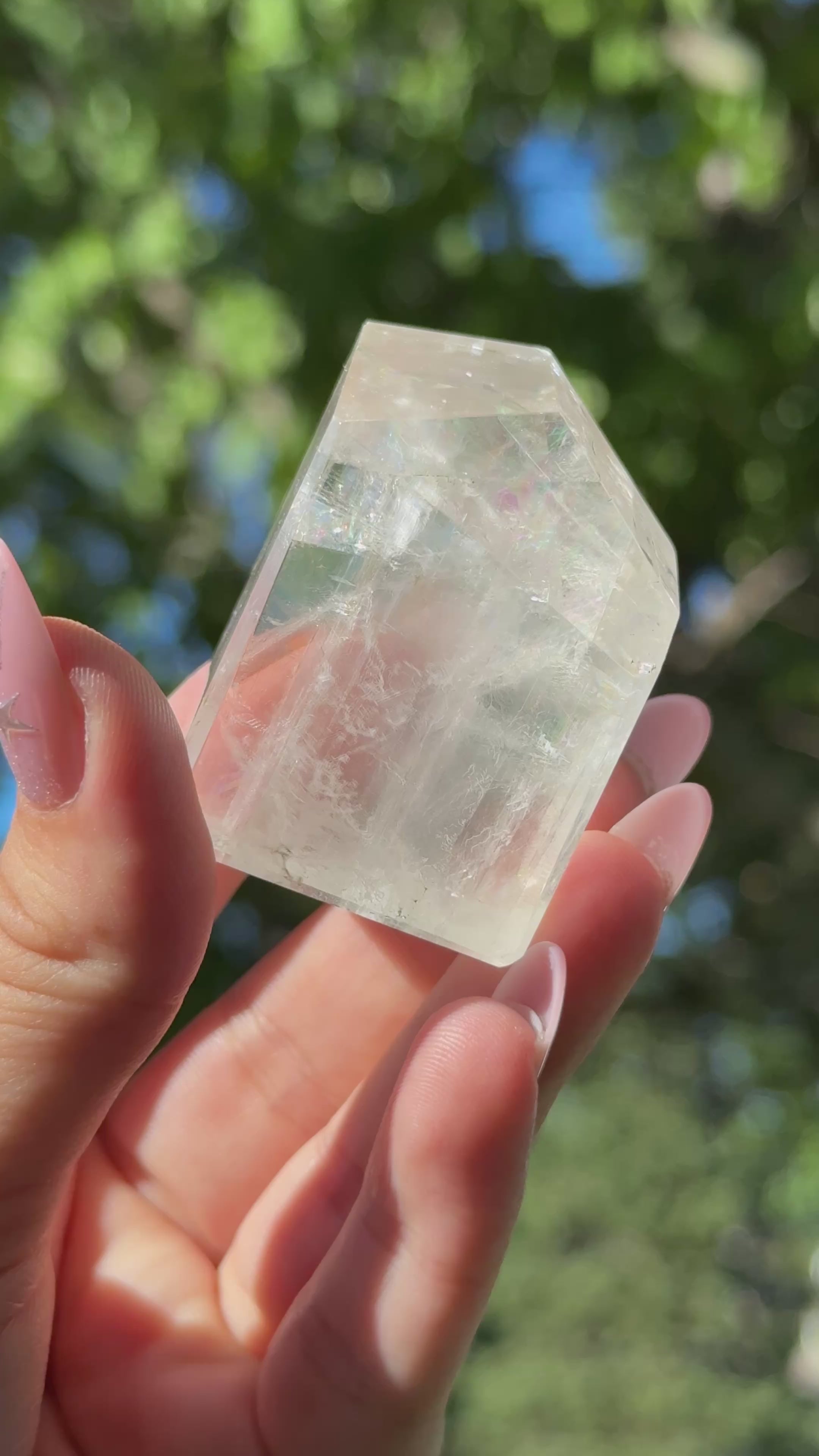 Optical Calcite High Quality Freeform O