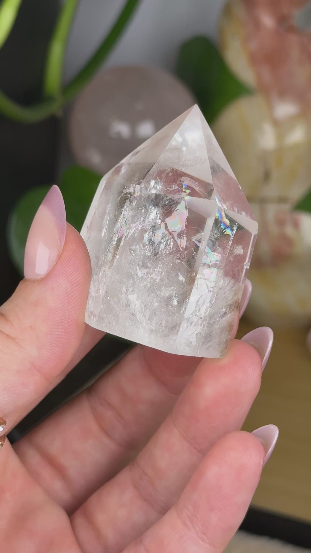 Option B Clear Quartz Crystal