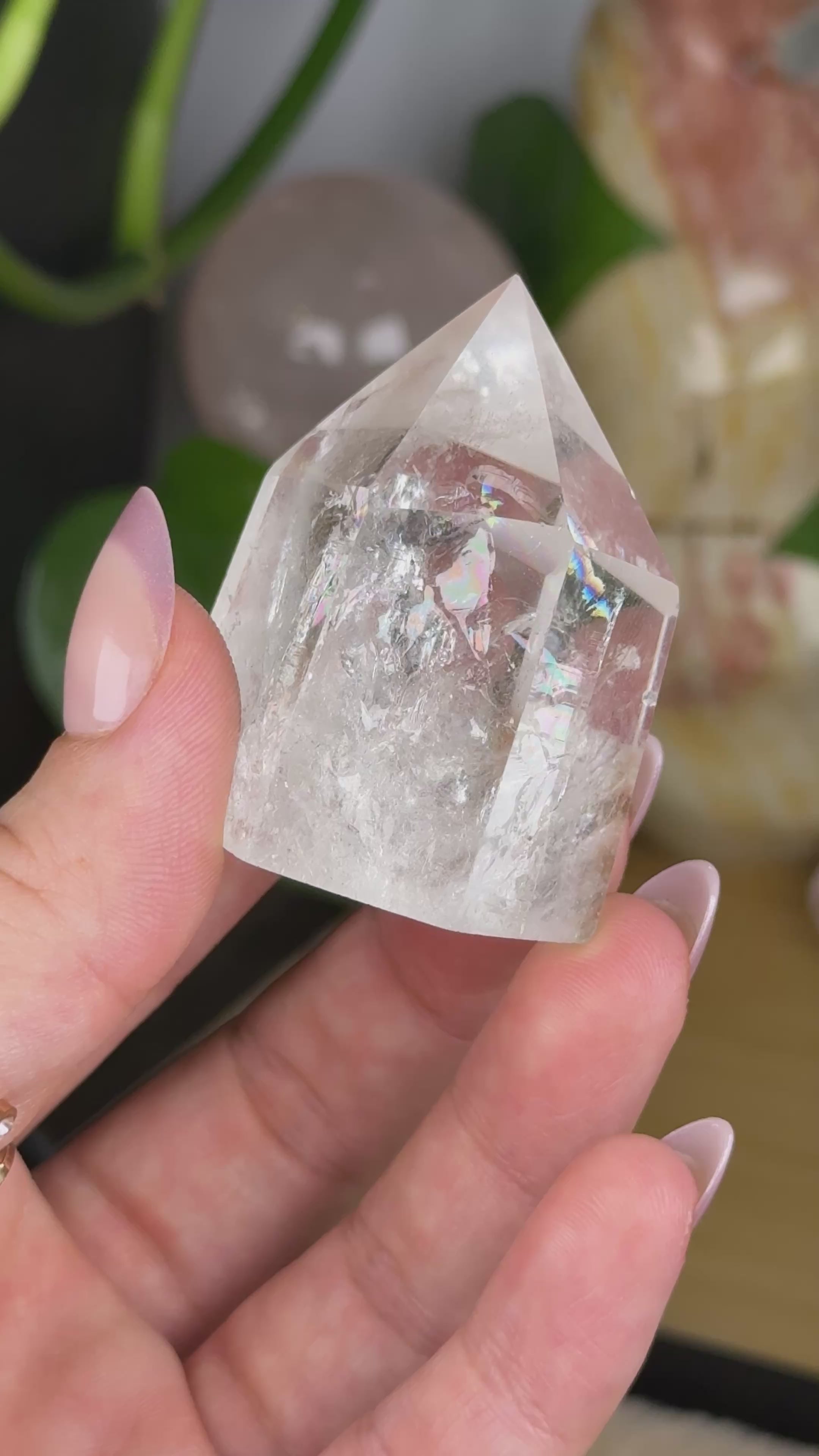 Option B Clear Quartz Crystal