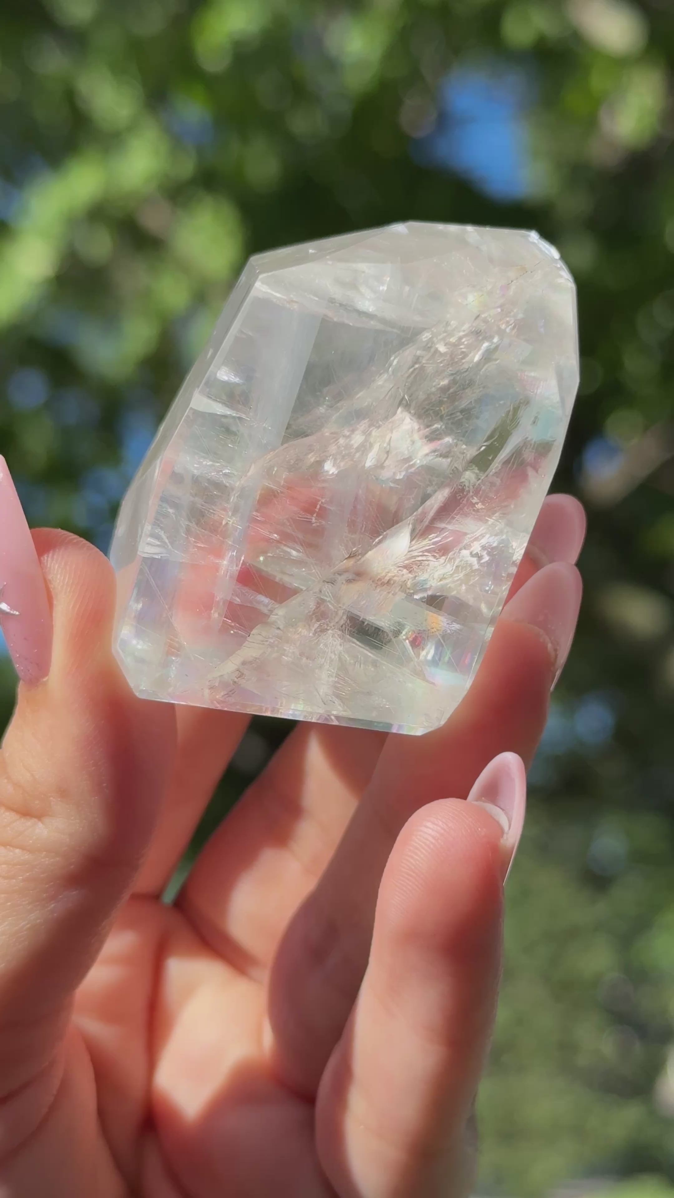 Optical Calcite High Quality Freeform P