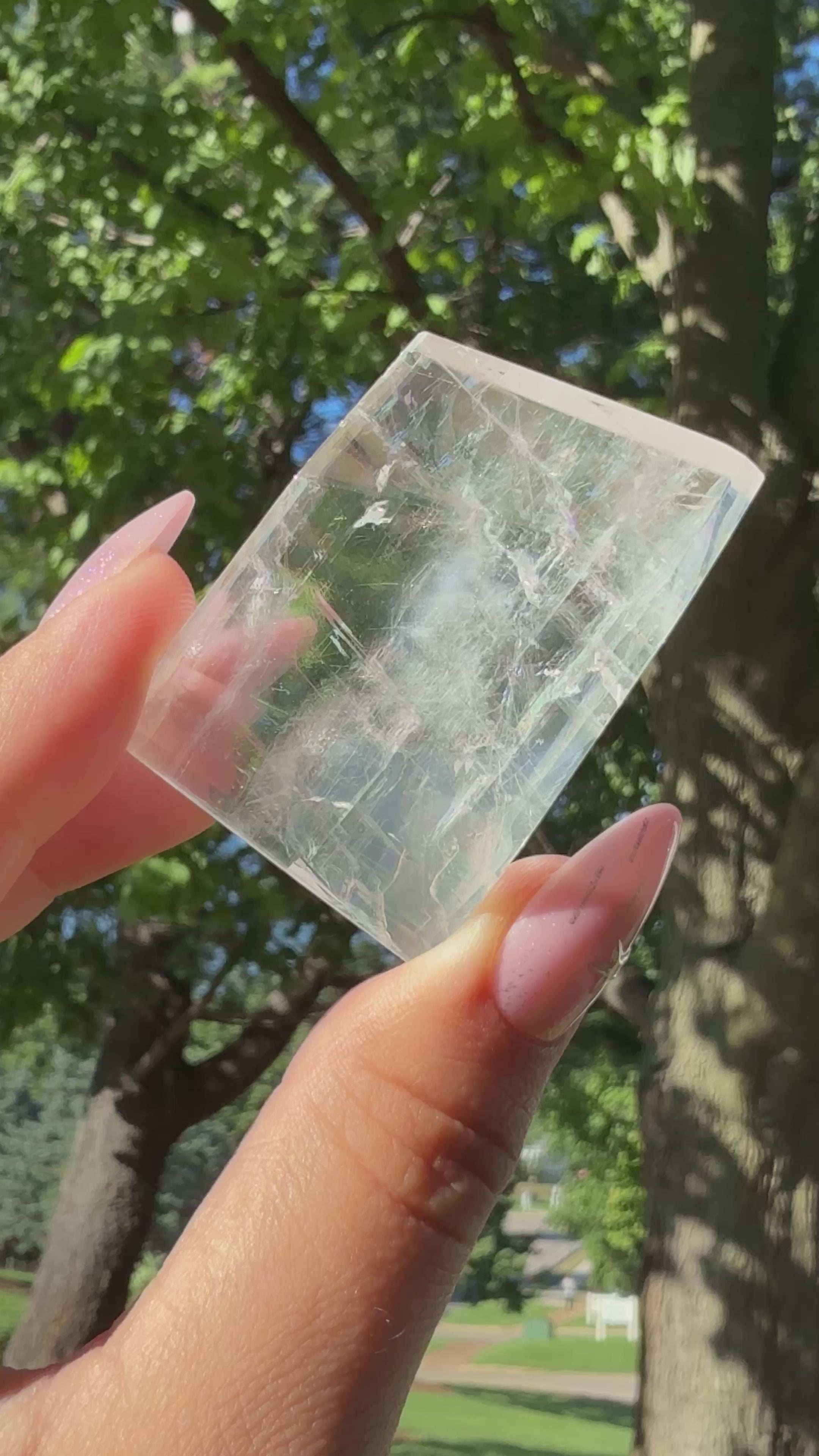 Optical Calcite High Quality Freeform G