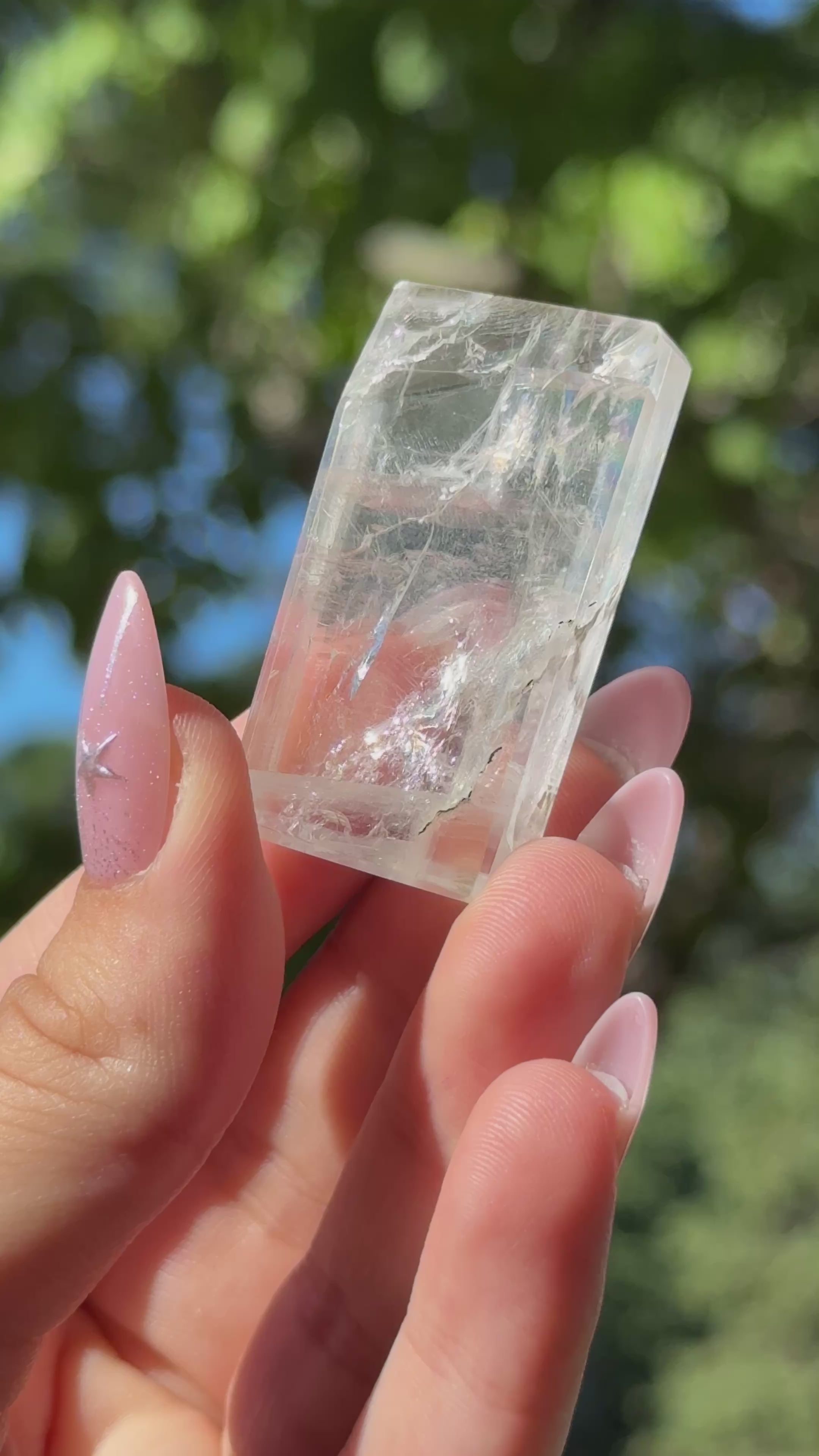 Optical Calcite High Quality Freeform F