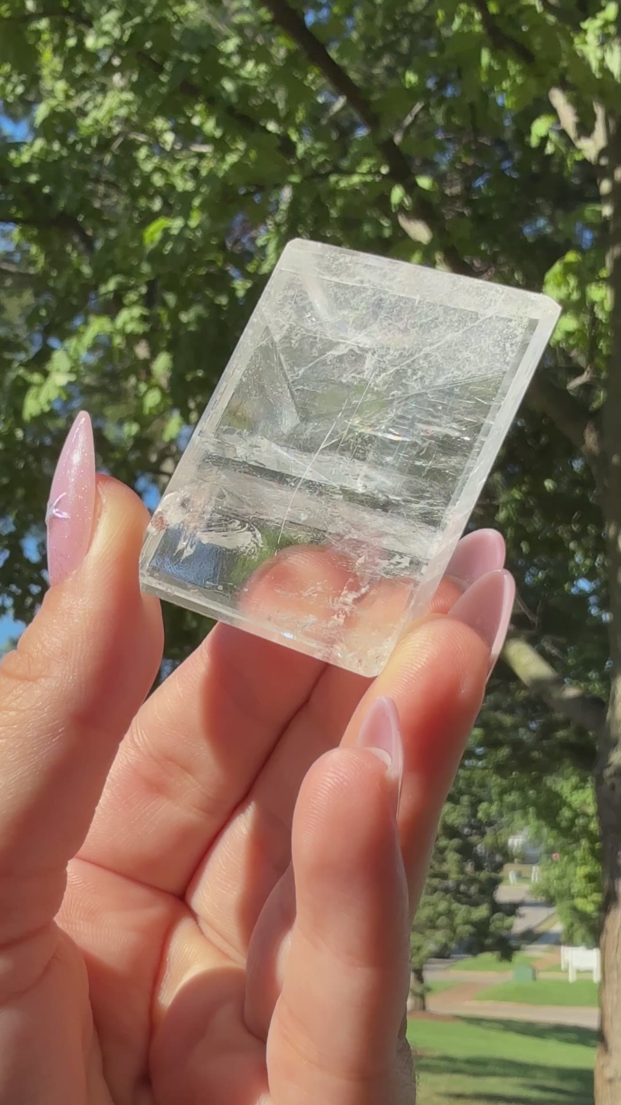 Optical Calcite High Quality Freeform H